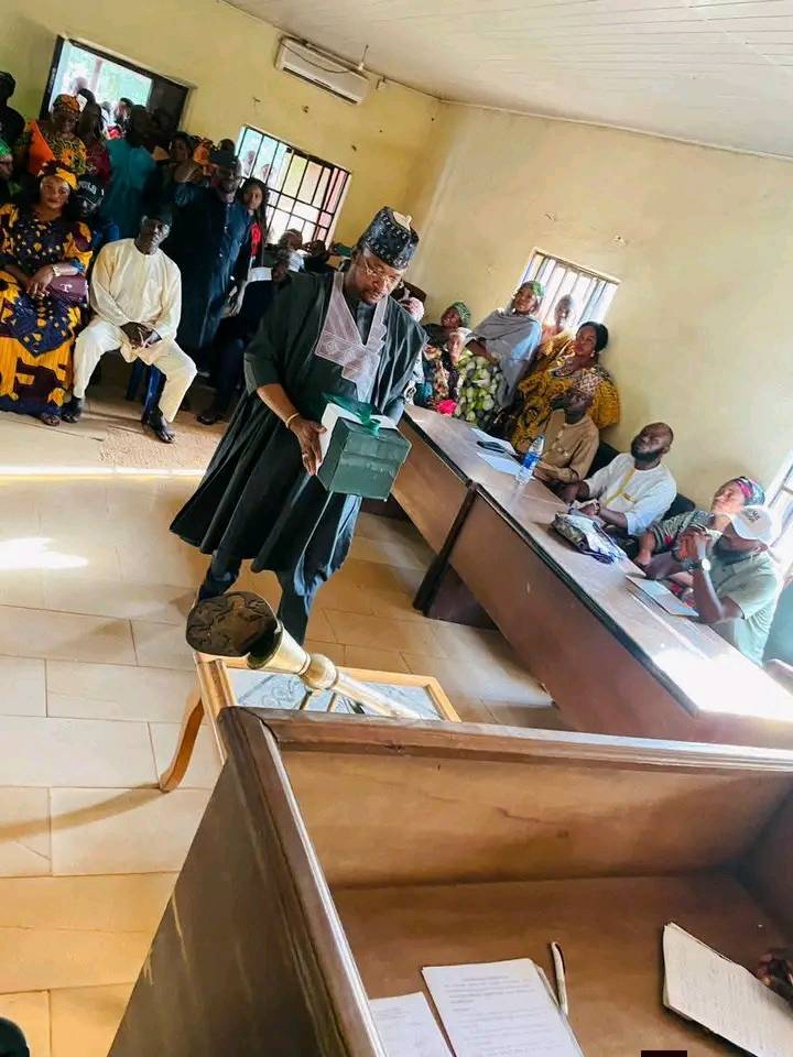 Olamaboro Local Government Chairman Submits ₦10.027 Billion 2026 Budget Proposal for Consideration and Approval