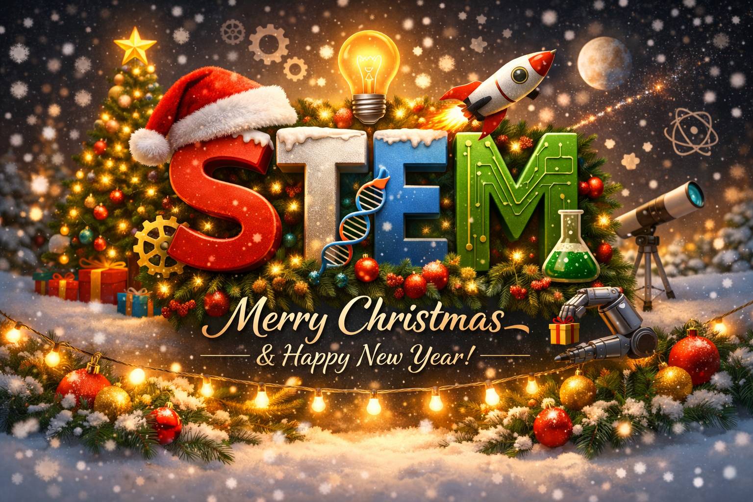 Happy Christmas anniversary and new year in advance